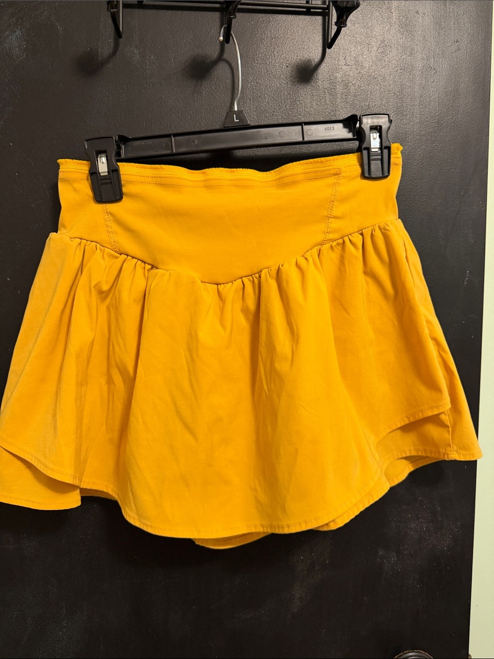 Women's Yellow Flared Skirt